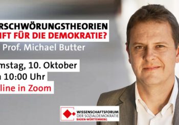 <strong>Verschwörungstheorien – Gift für die Demokratie?</strong>